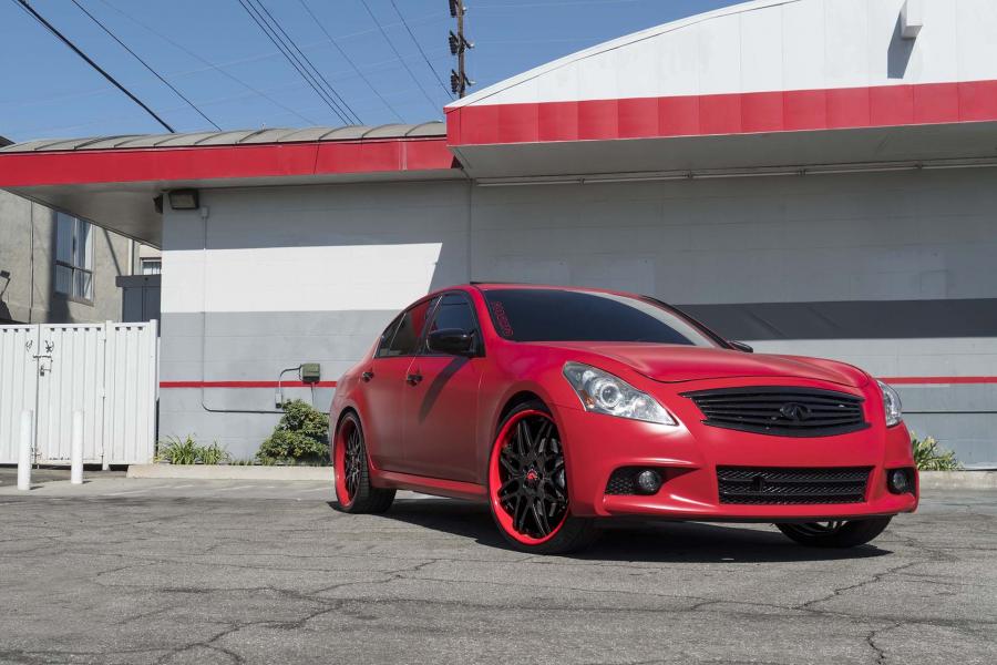  Infiniti G37 on Forgiato Wheels (Pinzette) 2017 года  (фото 1 из 6)